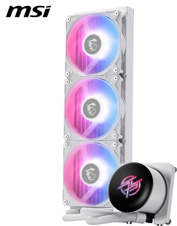 Actual product image MSI MPG CoreLiquid P13 360 White