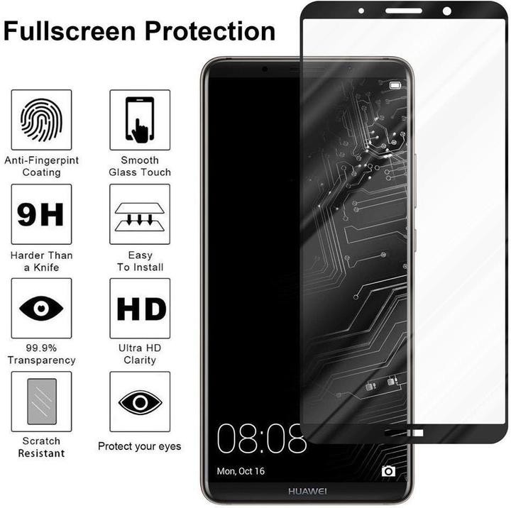 Actual product image Cadorabo Fullcover Display Protection Glass for Huawei MATE 10 PRO Retail Packaging (1 pcs., Mate 10 Pro)