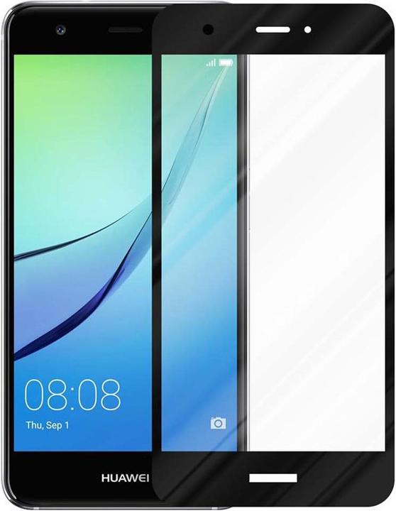 Actual product image Cadorabo Fullcover Display Protection Glass for Huawei NOVA 2 Retail Packaging (1 Piece, Nova 2)