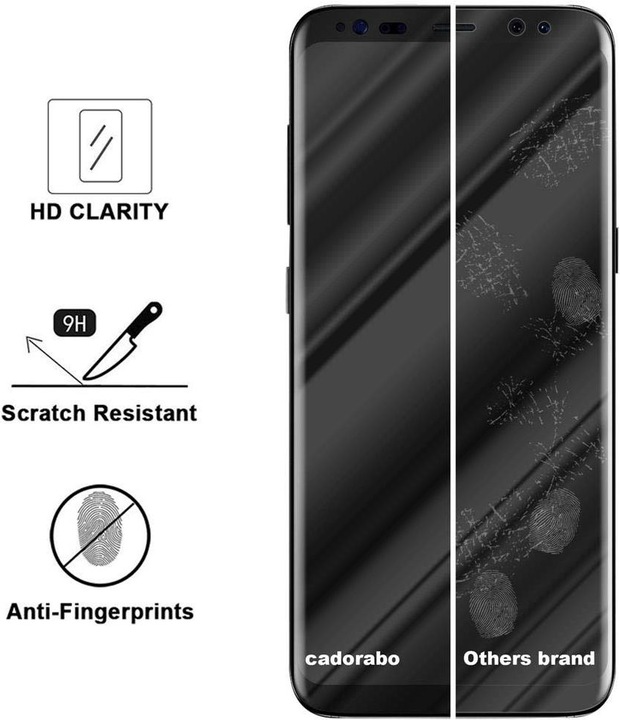 Immagine prodotto Cadorabo Vetro di protezione del display Full Cover per Samsung Galaxy S8 Confezione al dettaglio (1 Pezzo/i, Samsung Galaxy S21)