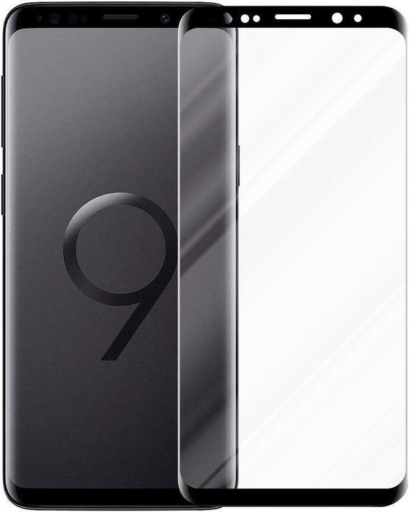 Produktbild Cadorabo Fullcover Display Schutzglas für Samsung Galaxy S9 Retail Packaging (1 Stück, Samsung Galaxy S9)