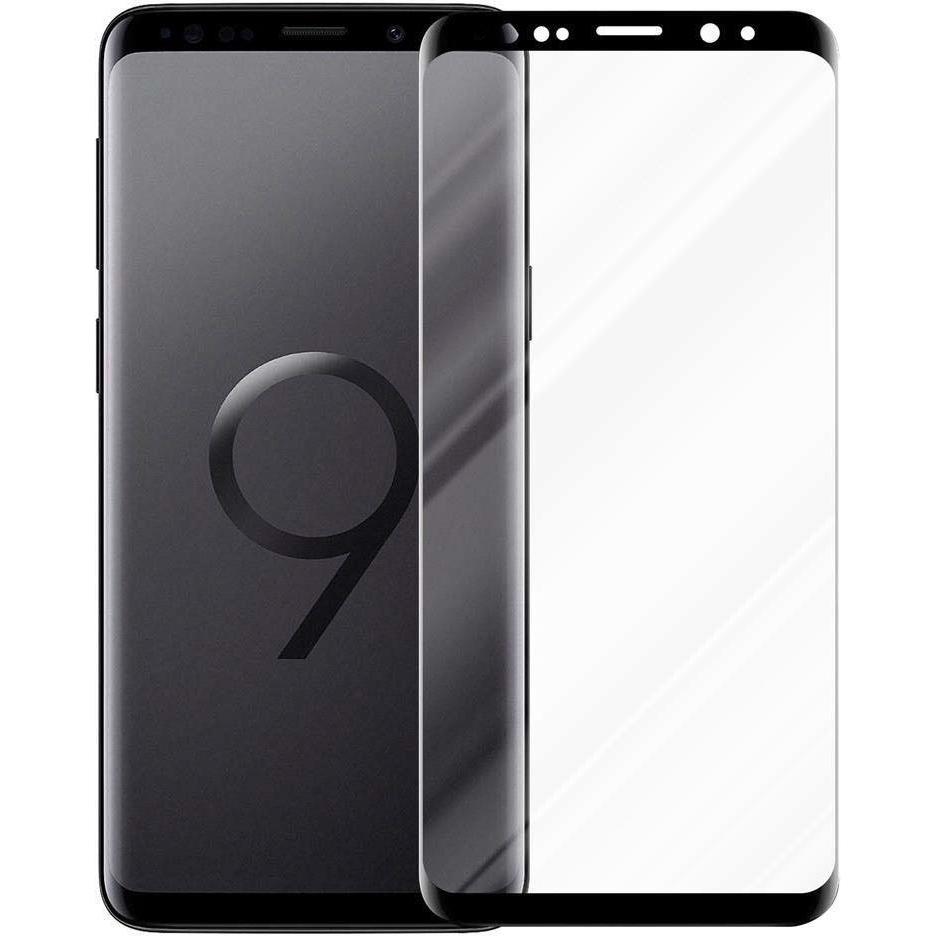 Cadorabo Fullcover Display Schutzglas für Samsung Galaxy S9 Retail Packaging (1 Stück, Samsung Galaxy S9), Smartphone Sc...