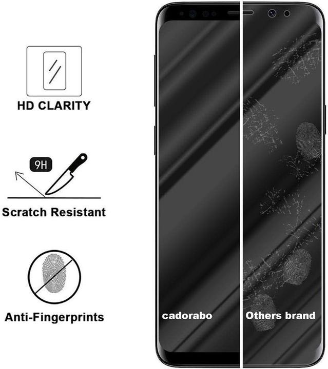 Produktbild Cadorabo Fullcover Display Schutzglas für Samsung Galaxy S9 Retail Packaging (1 Stück, Samsung Galaxy S9)