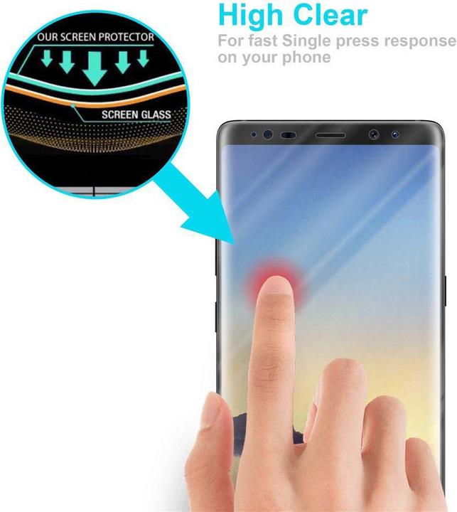 Image du produit Cadorabo Verre de protection d'écran pour Samsung Galaxy NOTE 9 (1 pcs, Samsung Galaxy Note 9)