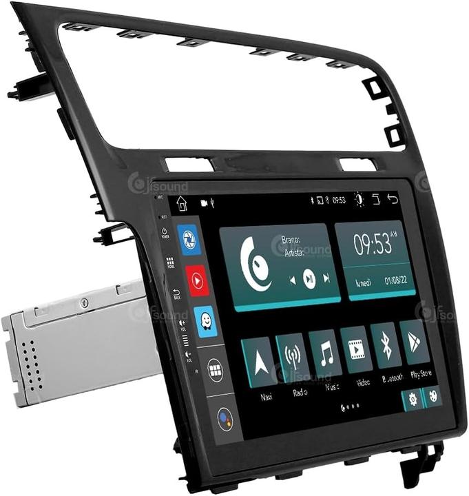 Produktbild JFSound Volkswagen Golf 7 Android GPS Bluetooth WiFi USB DAB+ Touchscreen Carplay AndroidAuto