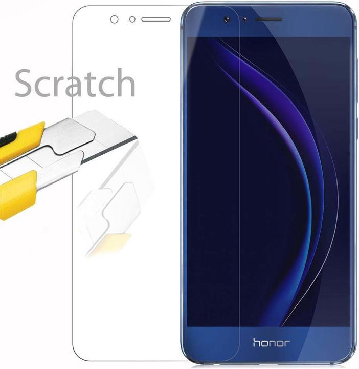 Actual product image Cadorabo Display protection glass for Honor 8 / 8 PREMIUM (1 pcs., Apple iPhone 8)