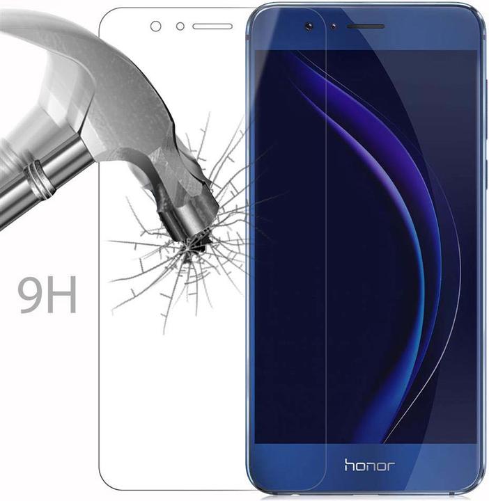 Actual product image Cadorabo Display protection glass for Honor 8 / 8 PREMIUM (1 pcs., Apple iPhone 8)
