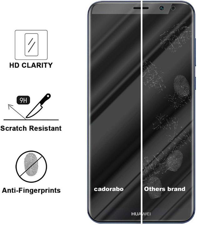 Image du produit Cadorabo Verre de protection d'écran pour Huawei MATE 10 LITE (1 pièce(s), Mate 10 Lite)