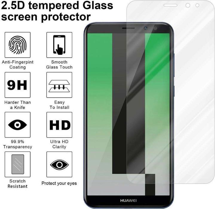 Image du produit Cadorabo Verre de protection d'écran pour Huawei MATE 10 LITE (1 pièce(s), Mate 10 Lite)
