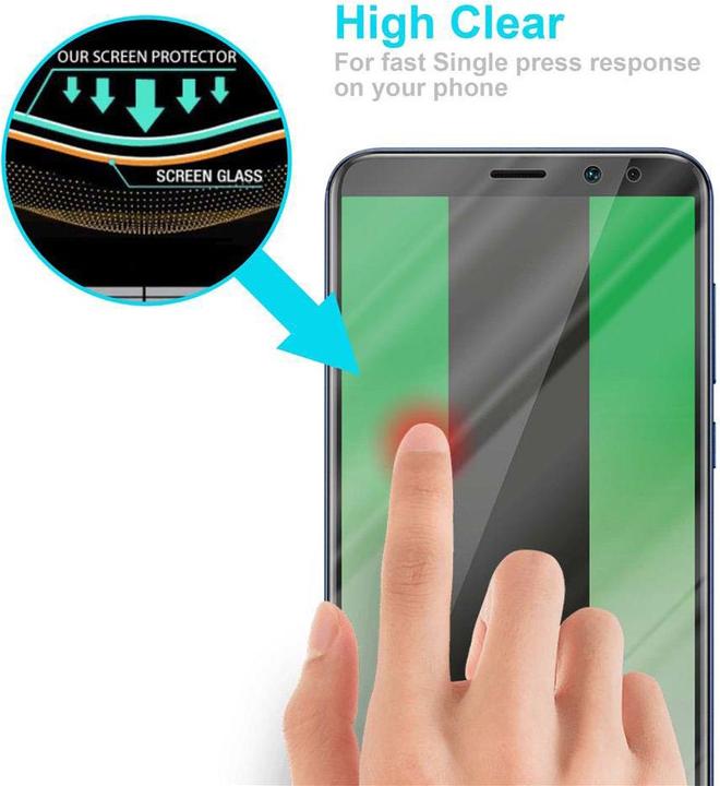 Image du produit Cadorabo Verre de protection d'écran pour Huawei MATE 10 LITE (1 pièce(s), Mate 10 Lite)