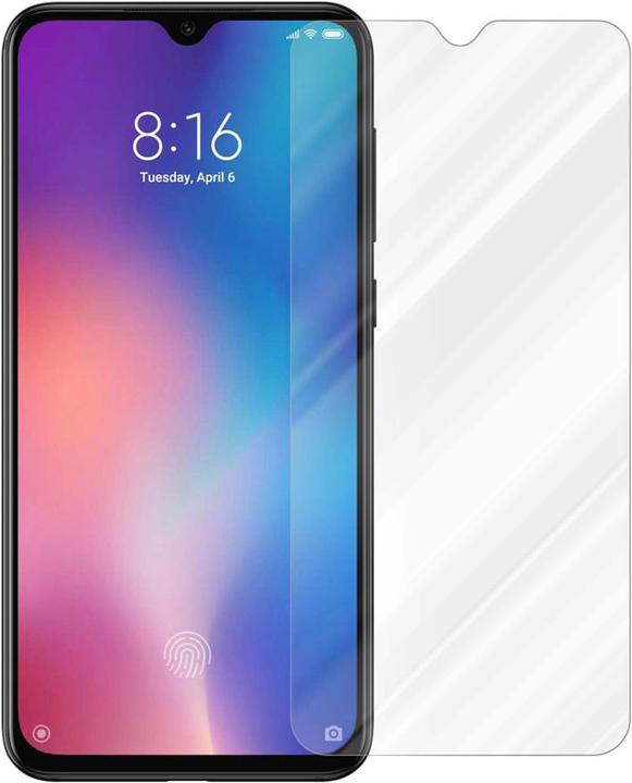Actual product image Cadorabo Display protection glass for Xiaomi Mi 9 SE (1 pcs., Mi 9 SE)