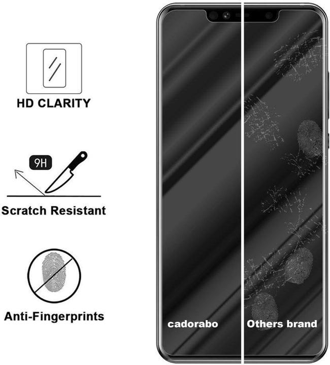 Actual product image Cadorabo Display Protection Glass for Huawei MATE 20 PRO (1 pcs., Mate 20 Pro)