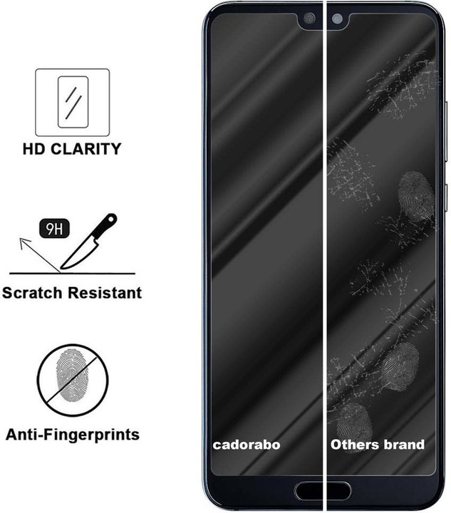 Produktbild Cadorabo Display Schutzglas für Huawei P20 LITE 2018 / NOVA 3E (1 Stück, Huawei P20 Lite, Huawei Nova 3E)