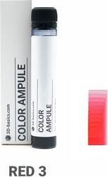 Actual product image 3d-basics BASIC Resin Colorant transparent bloody red (Red)