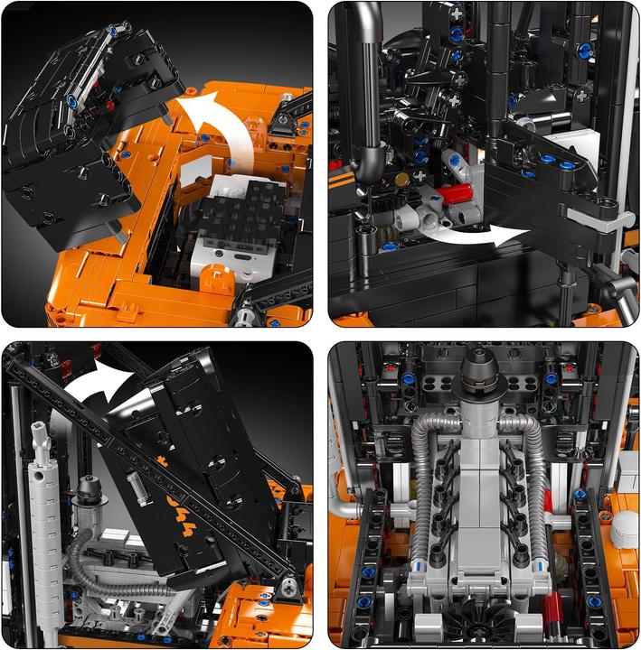 Produktbild Mould King Schwerlast-Gabelstapler
