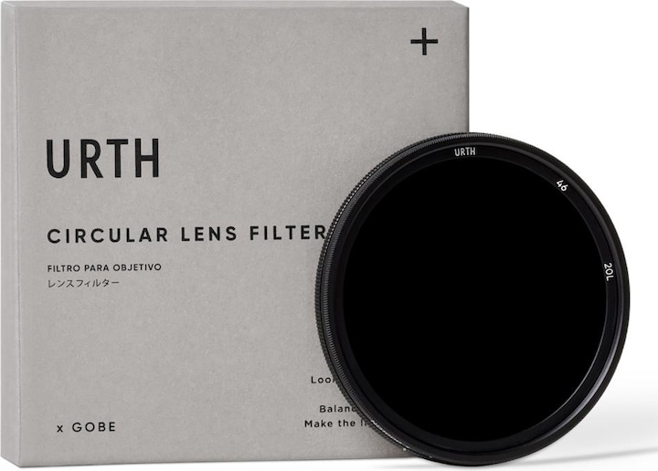 Actual product image Urth 46mm ND64 1000 (6 10 Stop) Variable ND Lens Filter (Plus+) (Graduated neutral density filter, 46 mm)