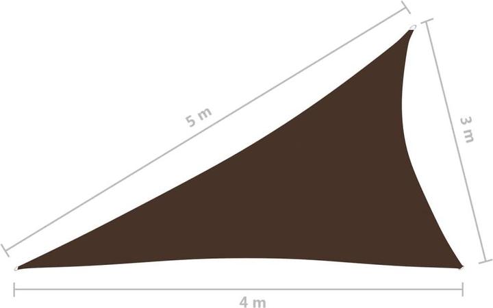 Image du produit VidaXL Voile d'ombrage (3 x 4 x 5 m)