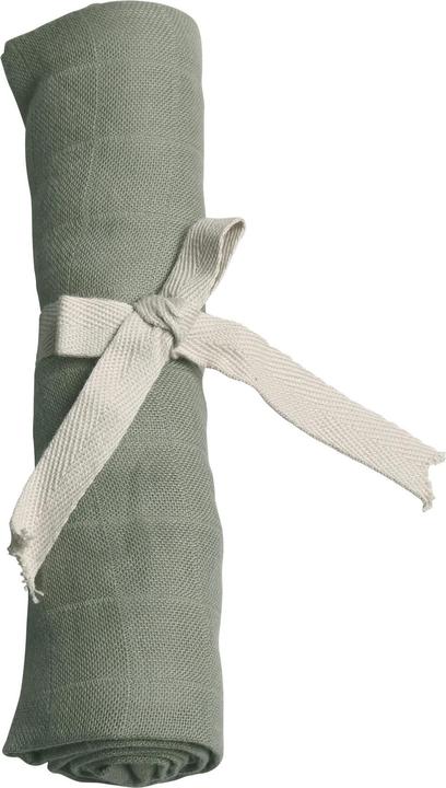 Actual product image Filibabba Diaper GOTS - Muslin Tender Green (65 cm, 65 cm)