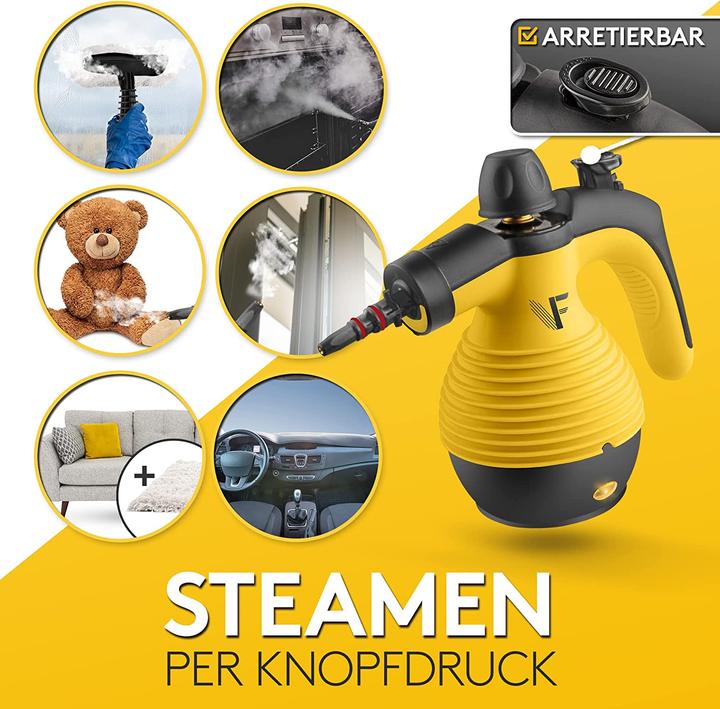 Image du produit Neighbour's Friend Nettoyeur vapeur manuel avec réservoir 350ml (3.50 bar, 1050 W)