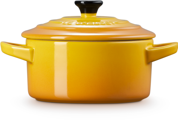Actual product image Le Creuset Mini Cocotte dark yellow (Casserole + Stewpot, Ceramic)