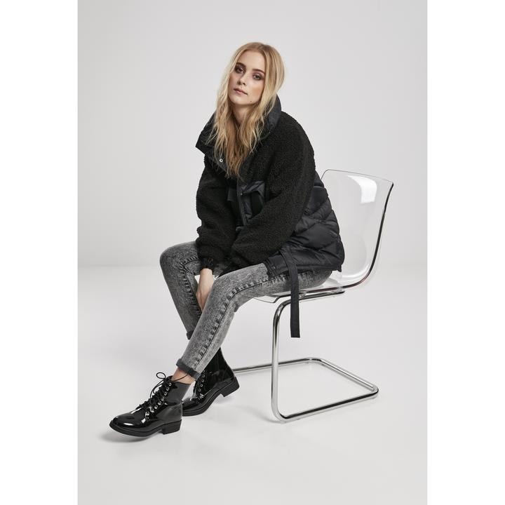 Immagine prodotto Urban Classics Giacca Sherpa Mix Puffer da donna (M)