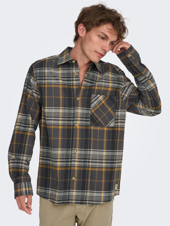 Immagine prodotto Only & Sons Vestibilità regolare camicia colletto camicia camicia camicia (L)