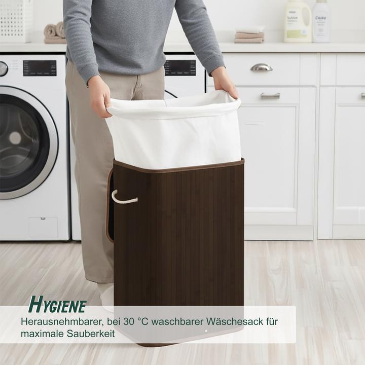Actual product image Relaxdays laundry bin (80 l)