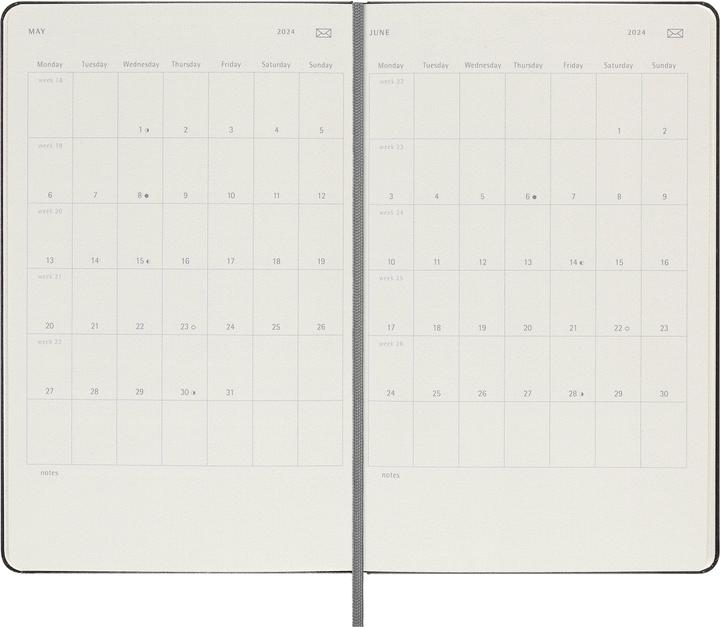 Produktbild Moleskine Smart Kalender 2027, für das (A5, 1 Woche / 1 Seite)