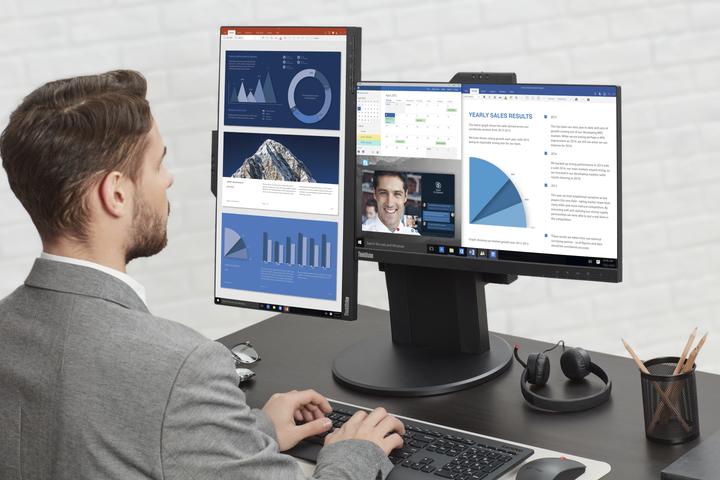 Immagine prodotto Lenovo PCG Tiny-In-One supporto per doppio monitor