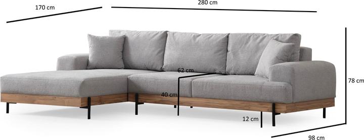 Produktbild Atelier del Sofa Eti (Ecksofa)
