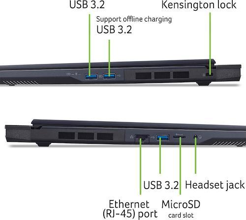 Actual product image Acer Predator Helios Neo 16 AI (16", 1000 GB, 32 GB, DE, Intel Core Ultra 9 275HX)