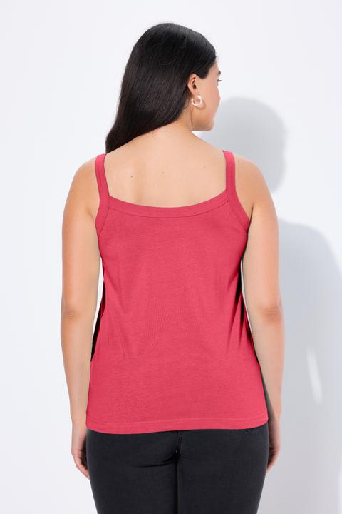 Image du produit Ulla Popken Top spaghetti, jersey doux (60)