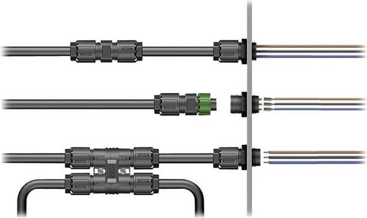 Actual product image Phoenix Contact Line connector-QUICKON Pole