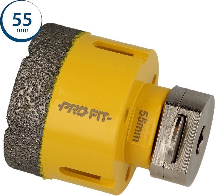 Produktbild Pro-Fit ProFit 09031055 Diamantboor met geintegreerde C&D Adapter 55 mm (55 Millimeter)