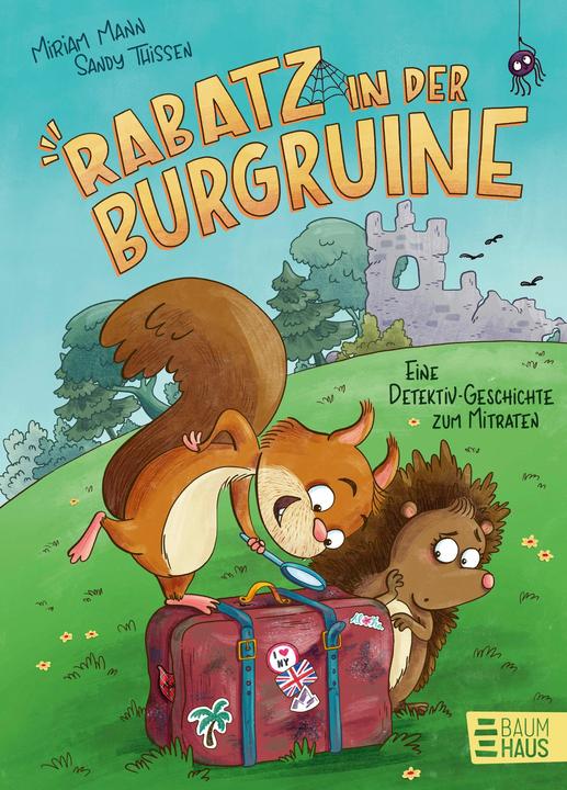 Rabatz in der Burgruine - Eine Detektivgeschichte zum Mitraten (Miriam Mann, Duits)