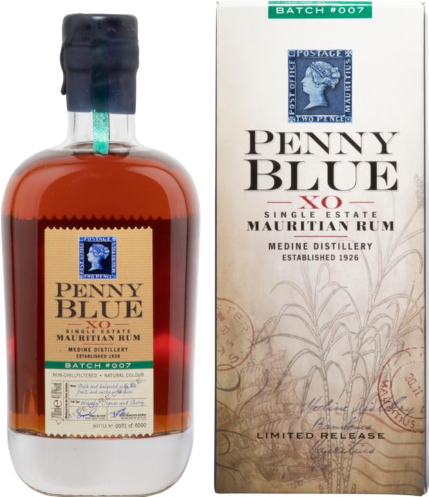 Produktbild Medine Estate Penny Blue XO Single Estate Mauritian Rum #007