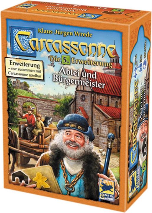 Produktbild Hans im Glück Carcassonne, Abtei und Bürgermeister (Deutsch)
