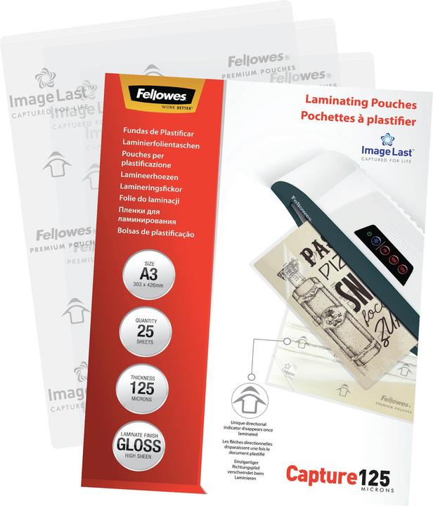 Produktbild Fellowes Capture 125 (A3, 25 Stk., 125 µm)