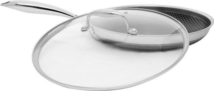 Actual product image Kohersen Patelnia z pokrywką Black Cube 28cm (Frying pan, Aluminium, Stainless steel)