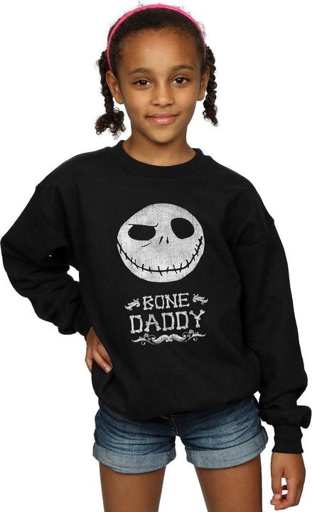 Produktbild Disney Nightmare Before Christmas Bone Daddy Sweatshirt Mädchen (140, 146)