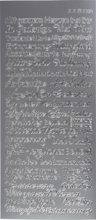 Immagine prodotto Jeje Adesivo in rilievo "Compassion", 10 x 23 cm