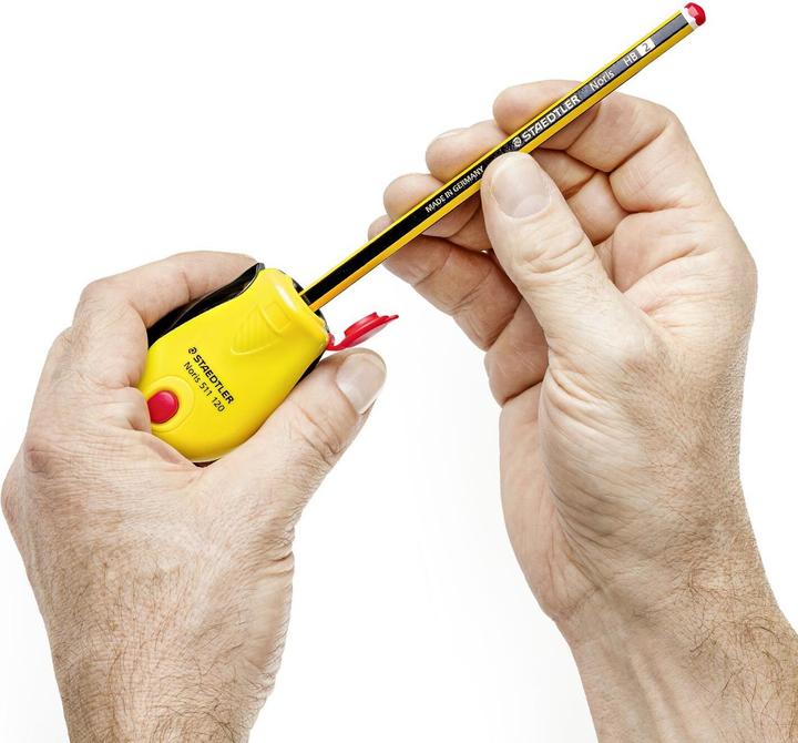 Produktbild Staedtler Spitzdose Noris, Ratschenfunktion, gelb/schwarz