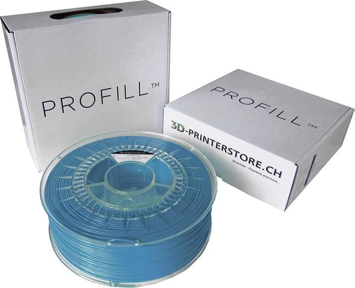 Immagine prodotto 3d-printerstore.ch ABS ProFill Filamento 1,75 mm 1 kg blu cielo RAL 5015 (ABS, 1.75 mm, 1000 g, Blu)