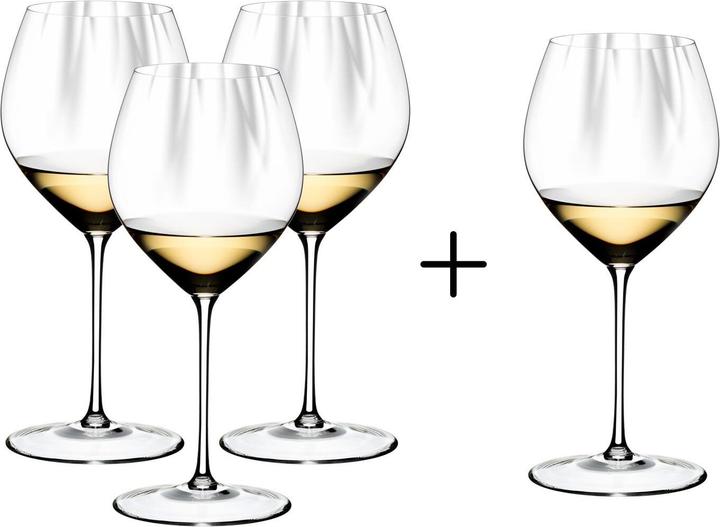 Produktbild Riedel Performance Chardonnay Pay 3 Get 4 (72.70 cl, 4 Gläser, Weissweingläser)