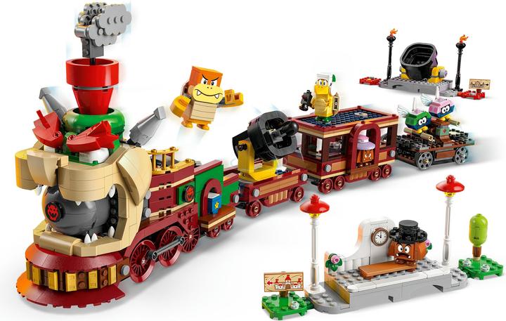 Actual product image LEGO The Bowser express train (71437, LEGO Super Mario)