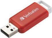 Actual product image Verbatim DataBar USB 2.0 16GB Red (16 GB, USB-A, USB 2.0)