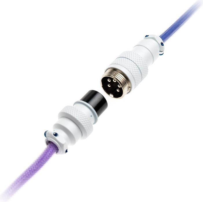 Produktbild Ducky Premicord Afterglow Coiled Cable, USB Typ C auf Typ A - 1,8m (1.80 m, USB 2.0)