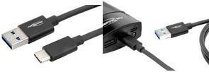 Actual product image Ansmann charger cable (1.20 m, USB 3.0)