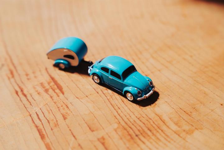 Produktbild Carson 1:87 VW Beetle m. Anhänger 2.4G 100% RTR (RTR Ready-to-Run)