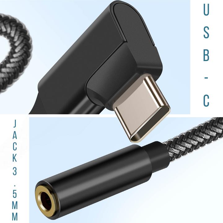 Produktbild Avizar USB-C / 3.5mm Klinke Audioadapter (USB Typ C, USB B)
